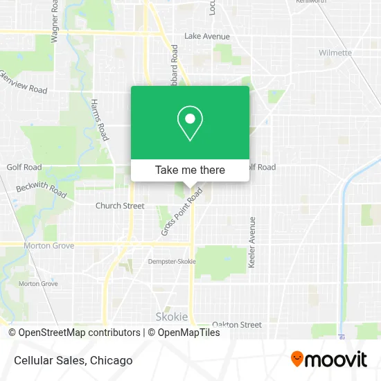 Cellular Sales map