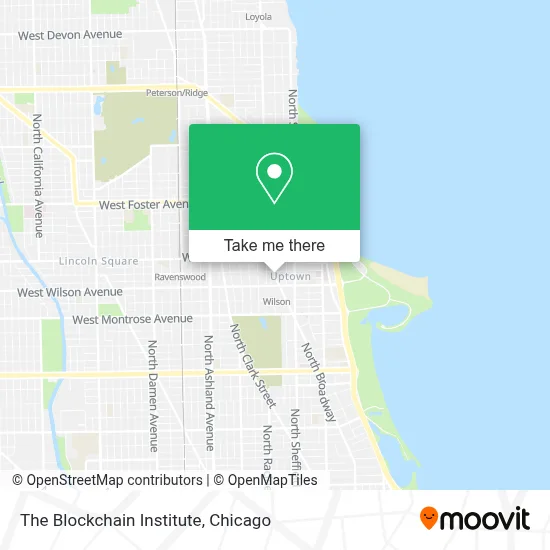 The Blockchain Institute map