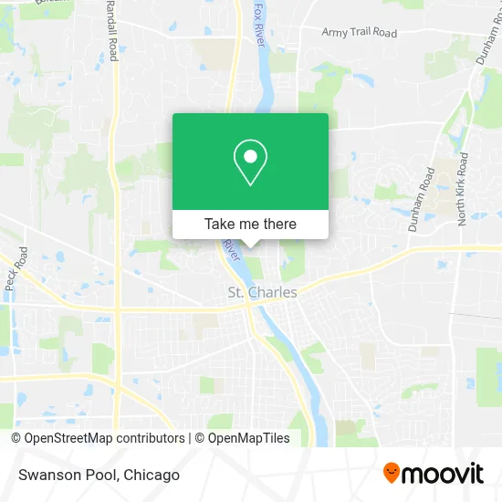 Swanson Pool map