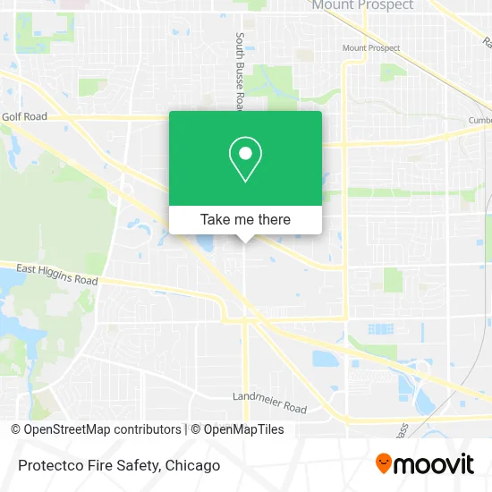 Protectco Fire Safety map