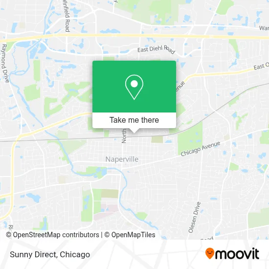 Sunny Direct map