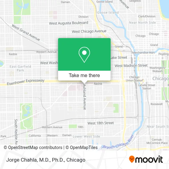 Jorge Chahla, M.D., Ph.D. map