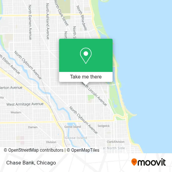 Chase Bank map