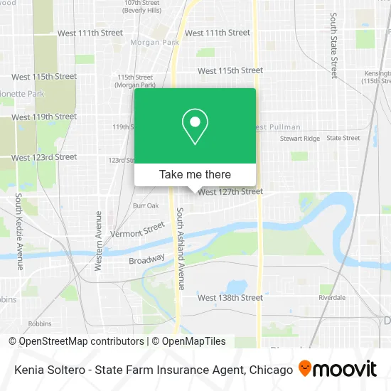 Kenia Soltero - State Farm Insurance Agent map
