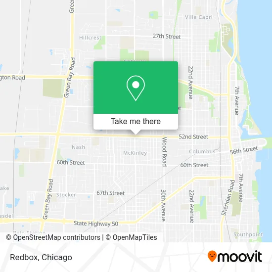 Redbox map