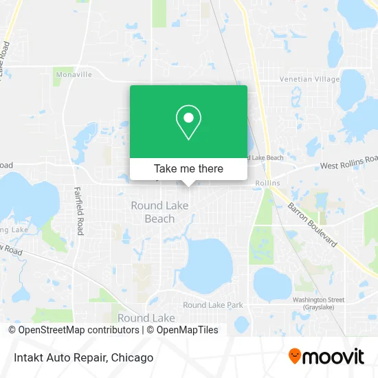 Intakt Auto Repair map