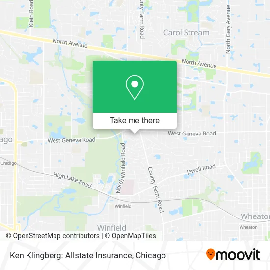 Ken Klingberg: Allstate Insurance map
