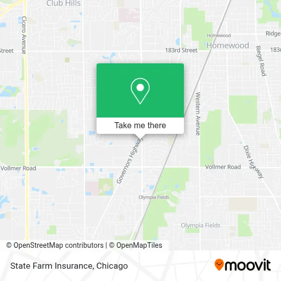 State Farm Insurance map