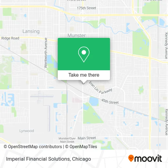 Imperial Financial Solutions map