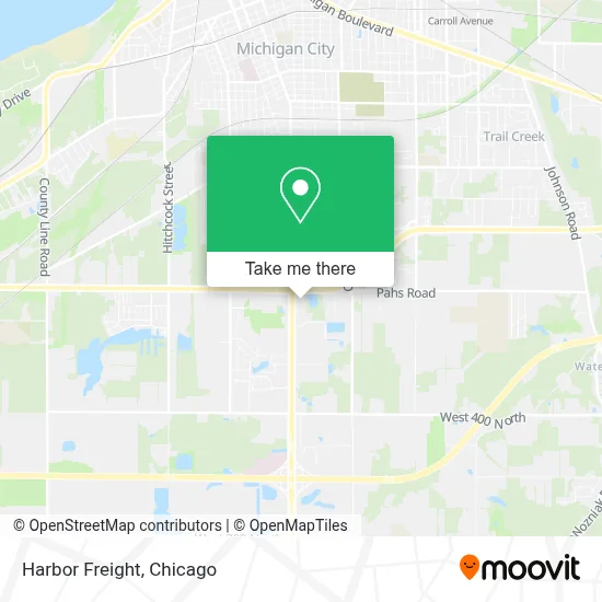 Harbor Freight map