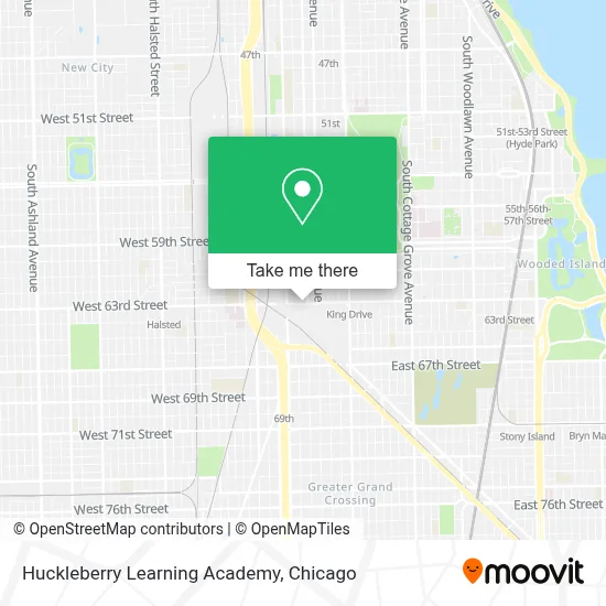 Huckleberry Learning Academy map