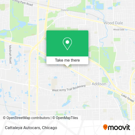 Cattaleya Autocars map