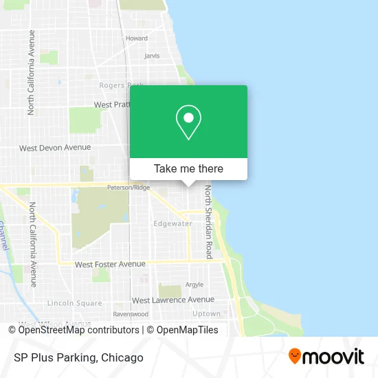 SP Plus Parking map
