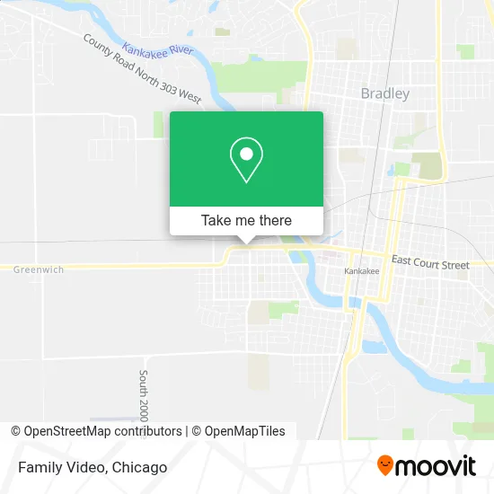 Family Video map