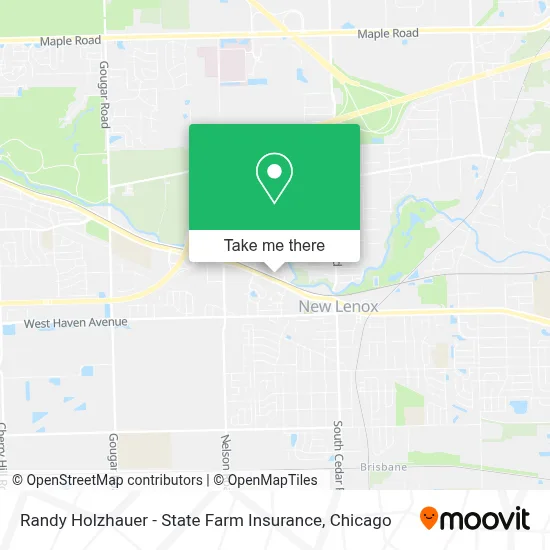 Randy Holzhauer - State Farm Insurance map