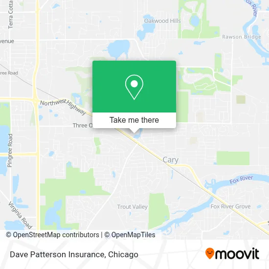 Dave Patterson Insurance map