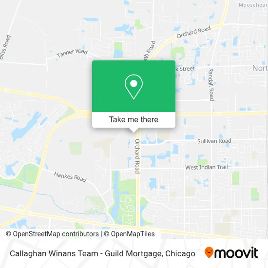 Callaghan Winans Team - Guild Mortgage map
