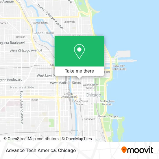 Advance Tech America map
