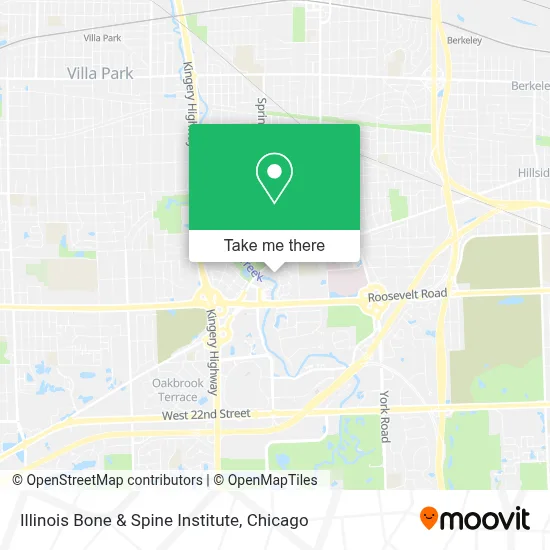 Illinois Bone & Spine Institute map