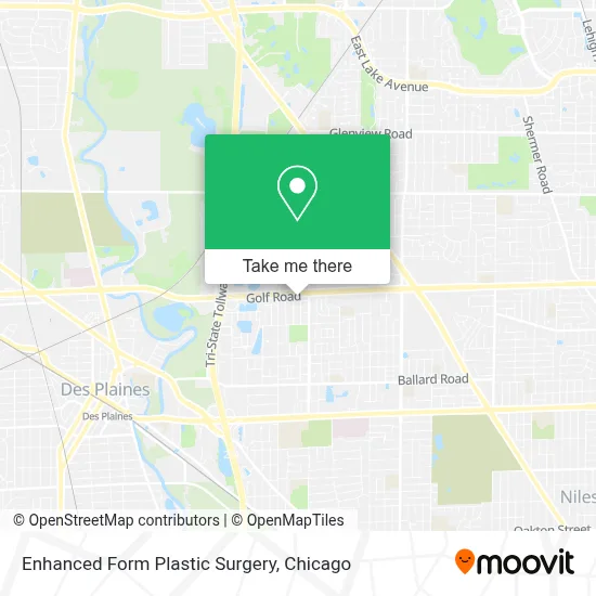 Enhanced Form Plastic Surgery map