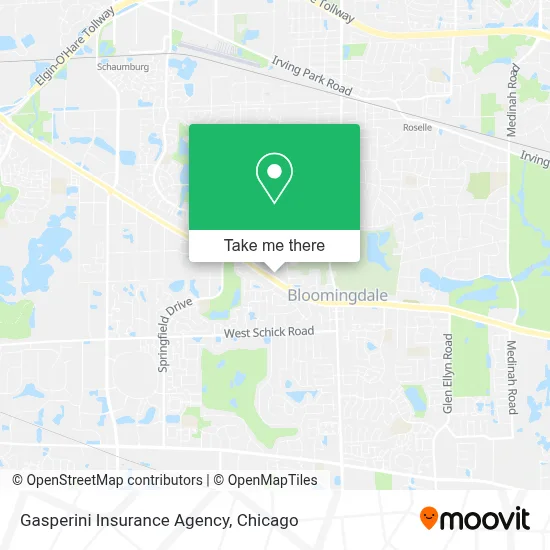 Gasperini Insurance Agency map