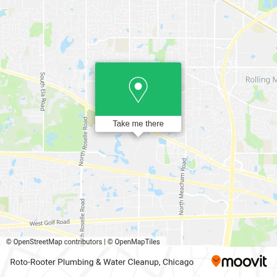 Roto-Rooter Plumbing & Water Cleanup map