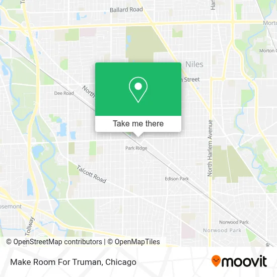 Make Room For Truman map