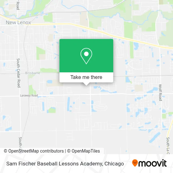 Sam Fischer Baseball Lessons Academy map