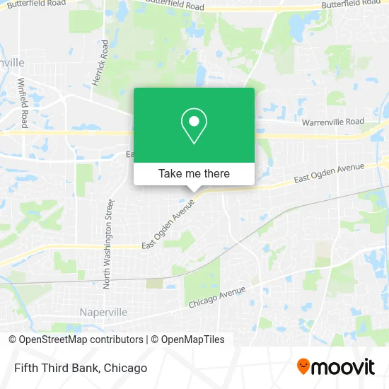 Fifth Third Bank map