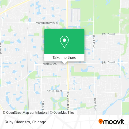 Ruby Cleaners map