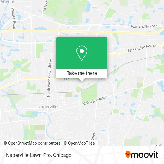 Naperville Lawn Pro map