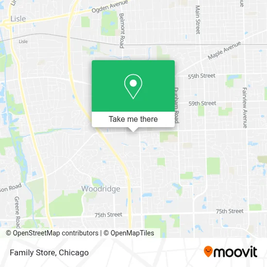 Family Store map