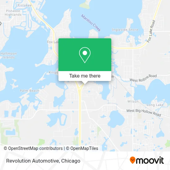 Revolution Automotive map