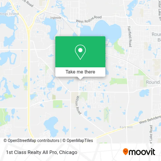 1st Class Realty All Pro map