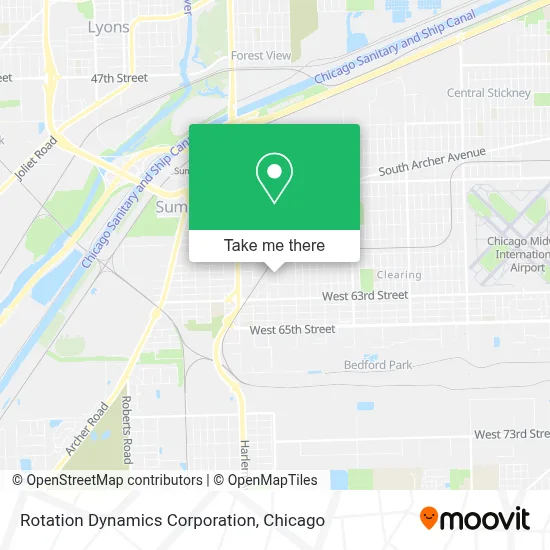 Rotation Dynamics Corporation map
