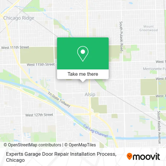 Experts Garage Door Repair Installation Process map