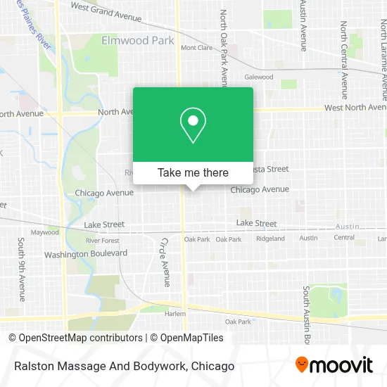 Ralston Massage And Bodywork map