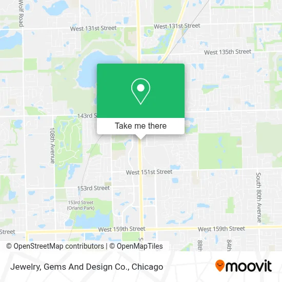 Jewelry, Gems And Design Co. map