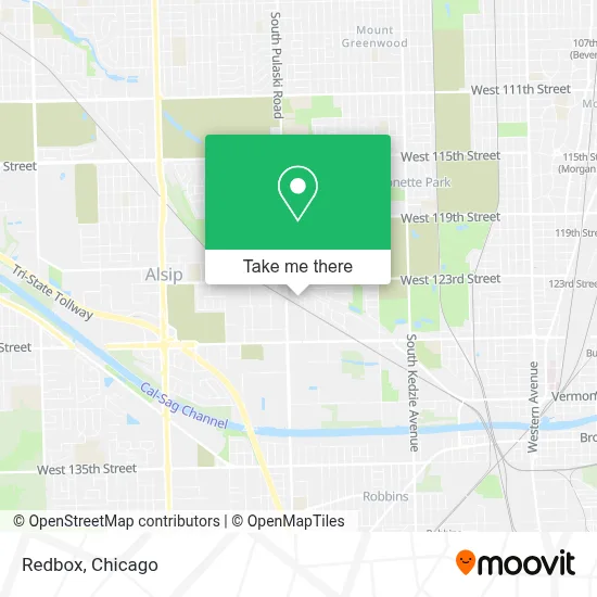 Redbox map