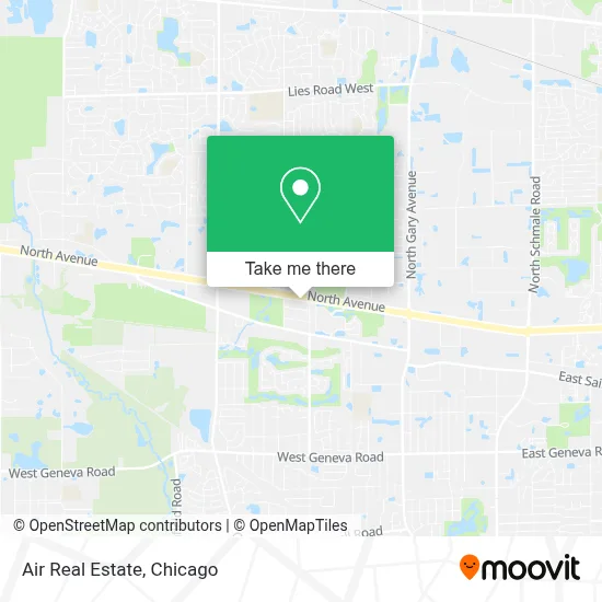 Air Real Estate map