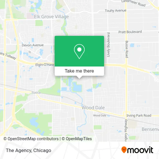 The Agency map