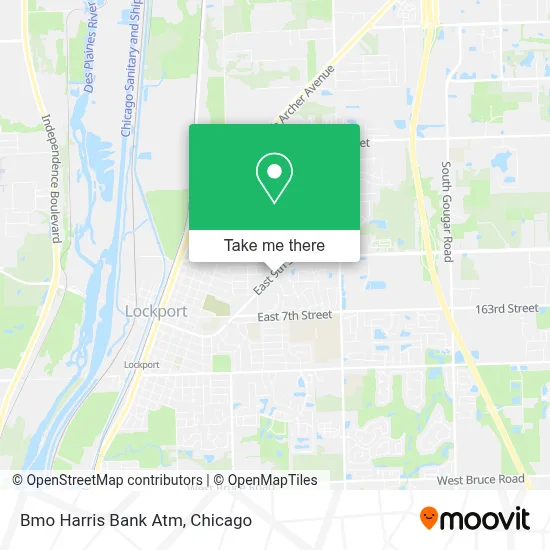Bmo Harris Bank Atm map