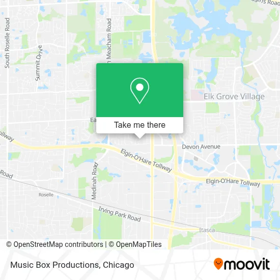 Music Box Productions map