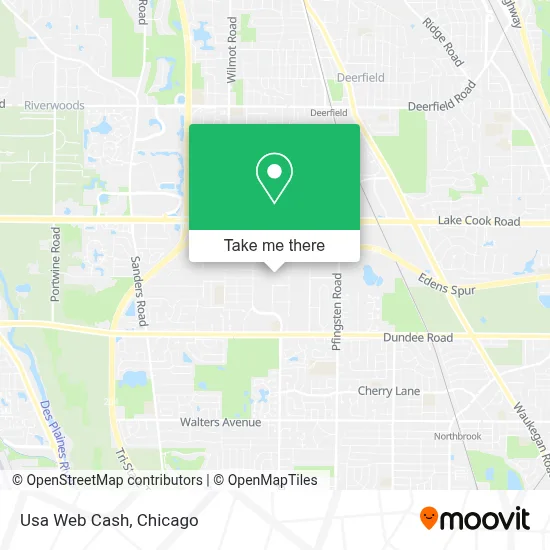 Usa Web Cash map