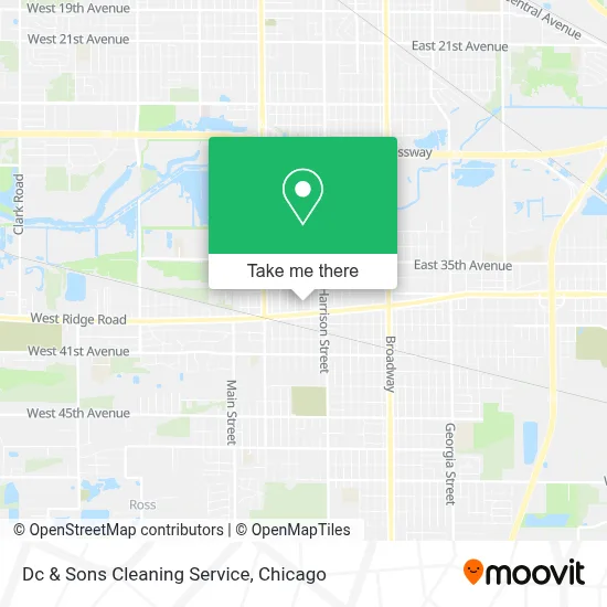 Dc & Sons Cleaning Service map