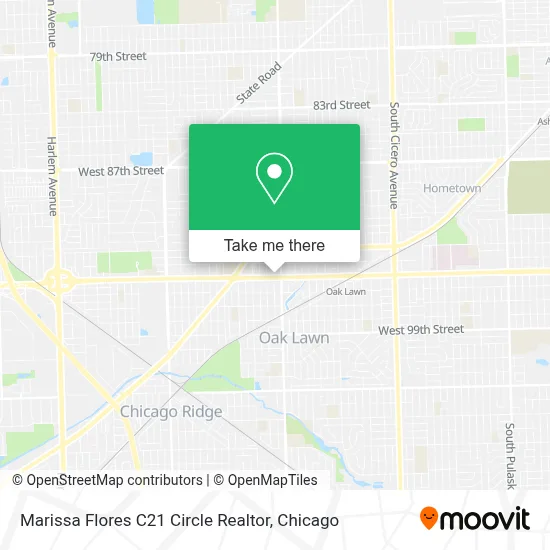 Marissa Flores C21 Circle Realtor map
