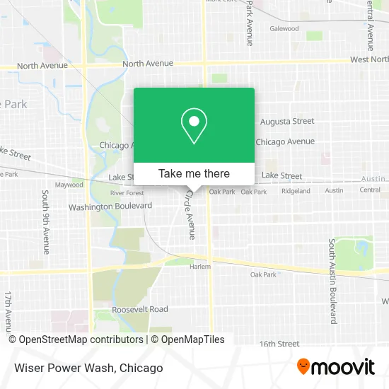 Wiser Power Wash map