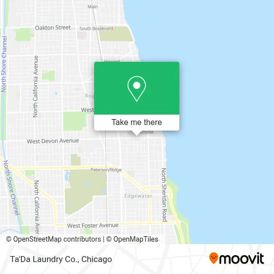 Ta'Da Laundry Co. map