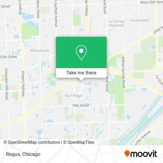 Regus map