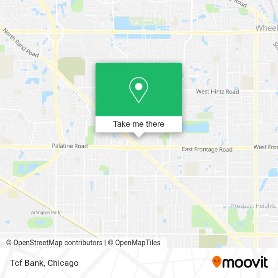 Tcf Bank map